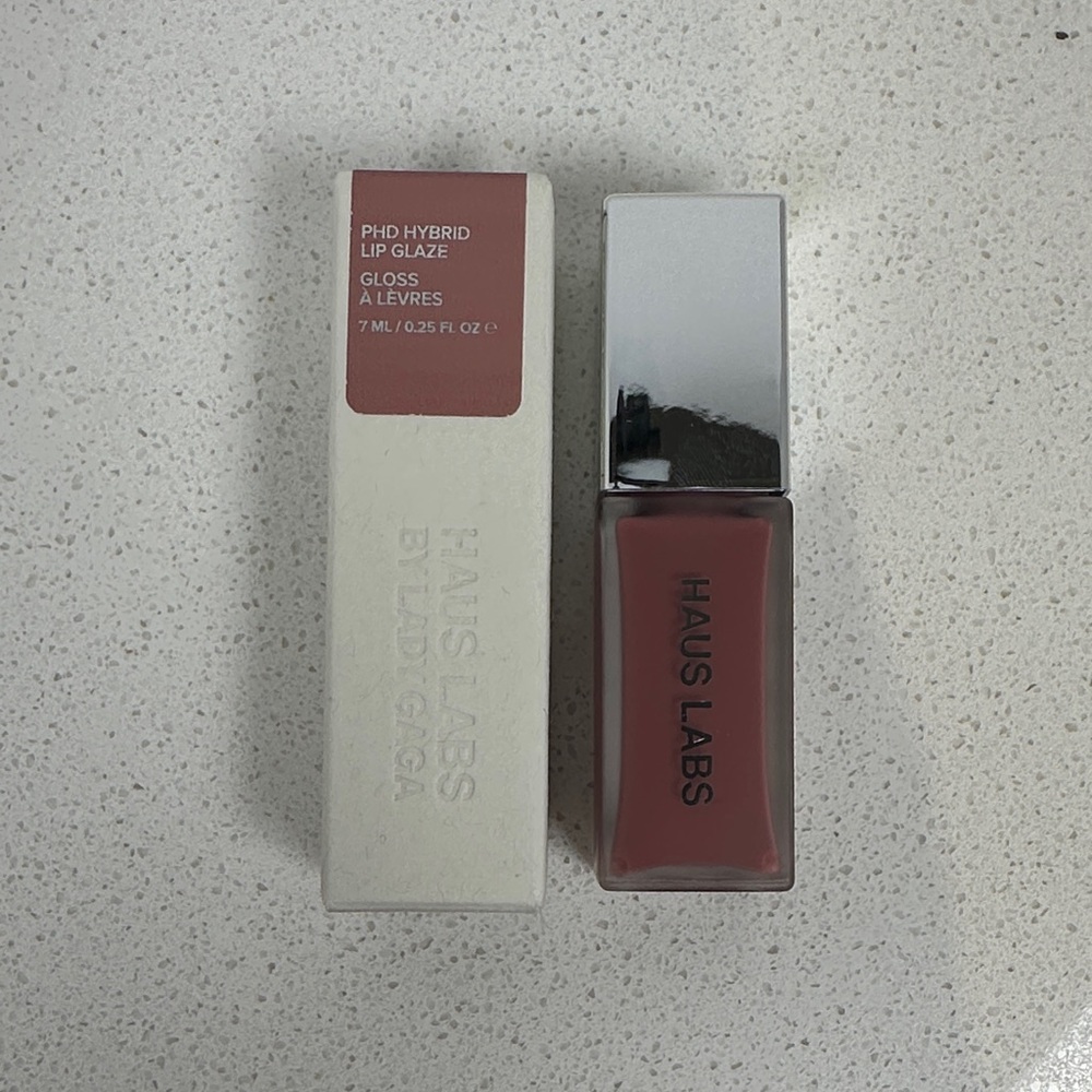 [MAKE UP] Haus Labs PhD Hybrid Lip Glaze Guava Plumping Gloss High Shine - Picture 3 of 6